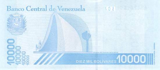 10000 Bolivares 2019